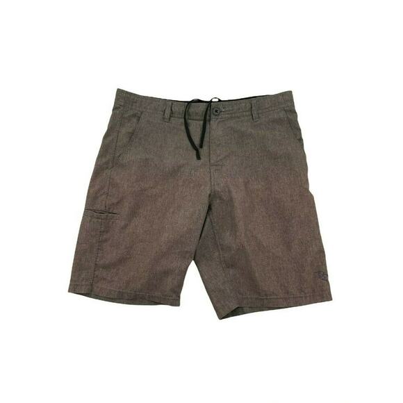 Hybrid Collection Shorts Mens 34 Drawstring Stretch Surfing Summer Swim Trunks - Picture 3 of 7